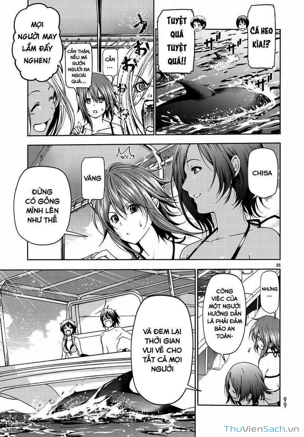Truyện Tranh Cô Gái Thích Lặn - Grand Blue trang 3