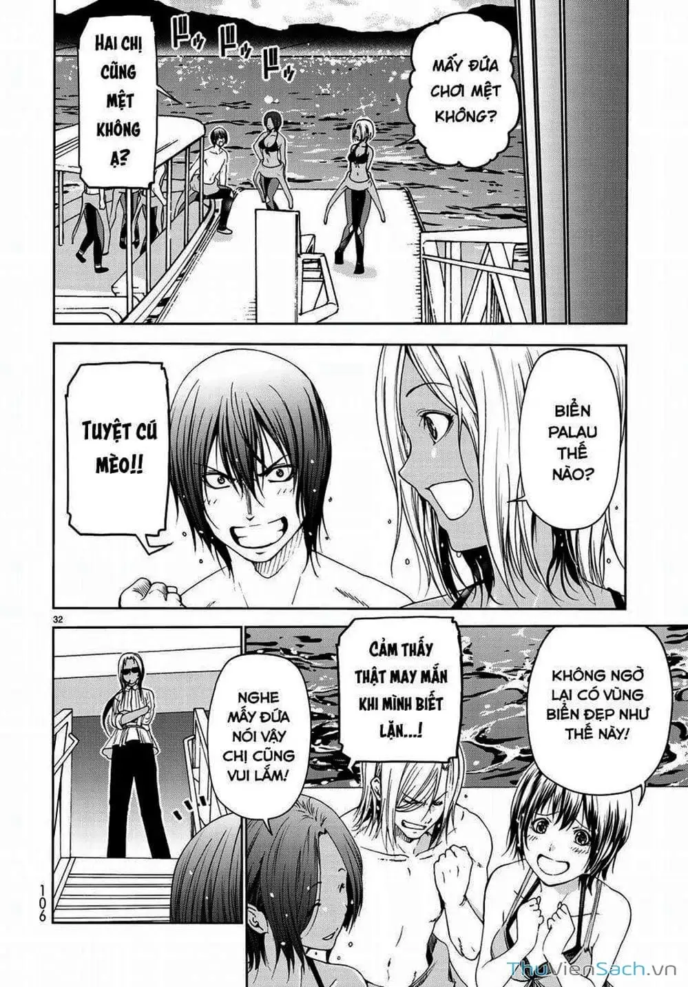 Truyện Tranh Cô Gái Thích Lặn - Grand Blue trang 3