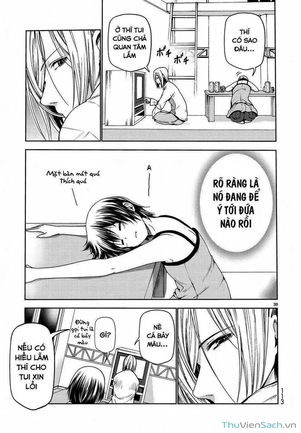 Truyện Tranh Cô Gái Thích Lặn - Grand Blue trang 3