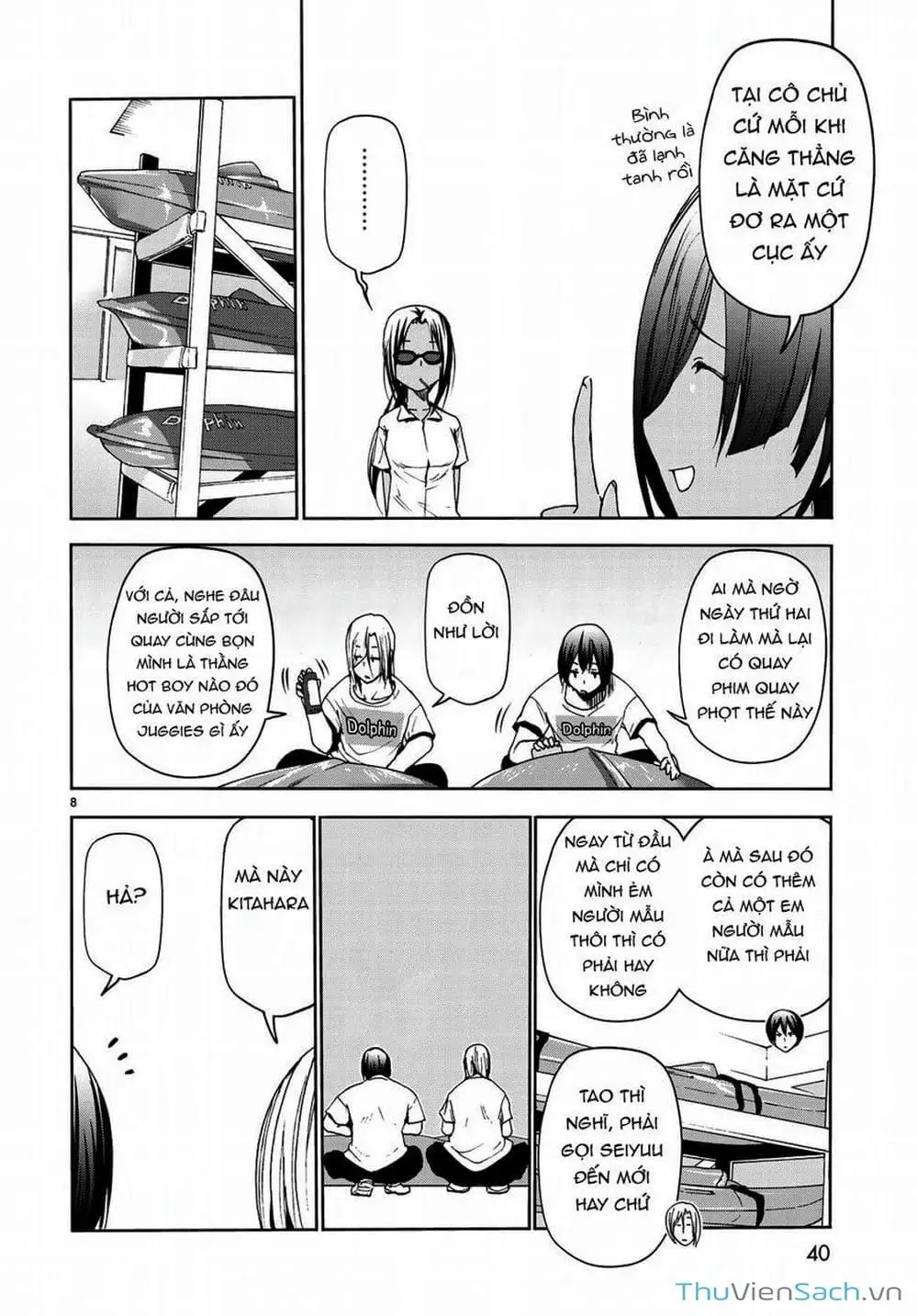 Truyện Tranh Cô Gái Thích Lặn - Grand Blue trang 3