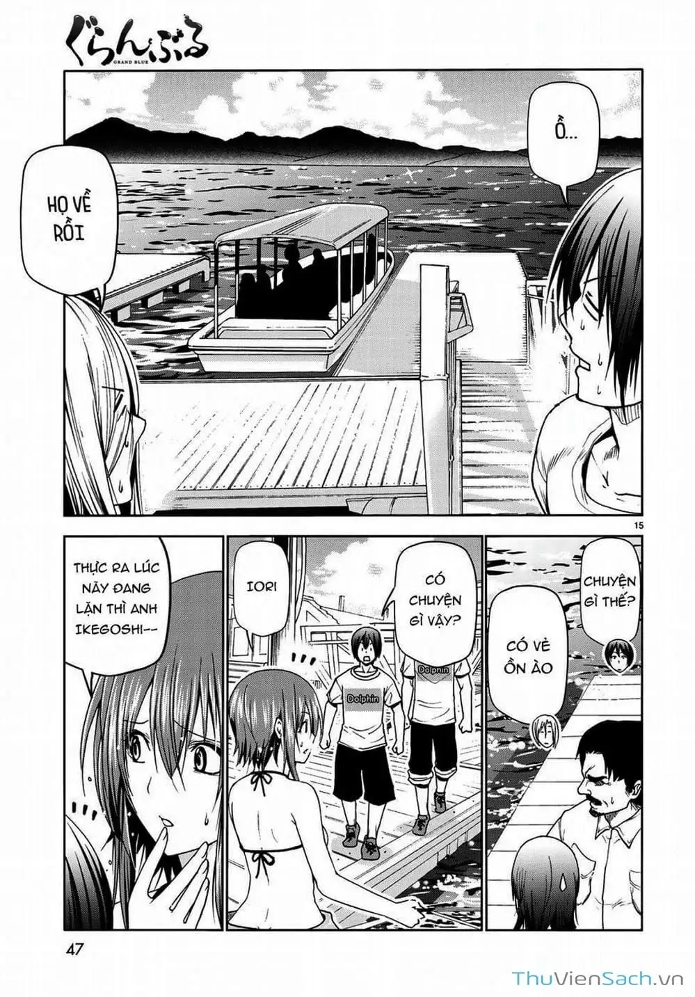 Truyện Tranh Cô Gái Thích Lặn - Grand Blue trang 3