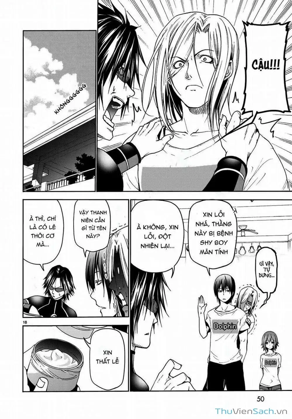 Truyện Tranh Cô Gái Thích Lặn - Grand Blue trang 3