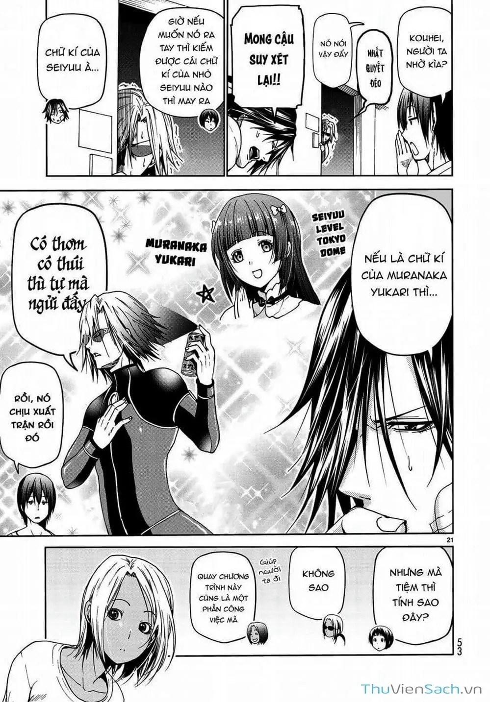 Truyện Tranh Cô Gái Thích Lặn - Grand Blue trang 3