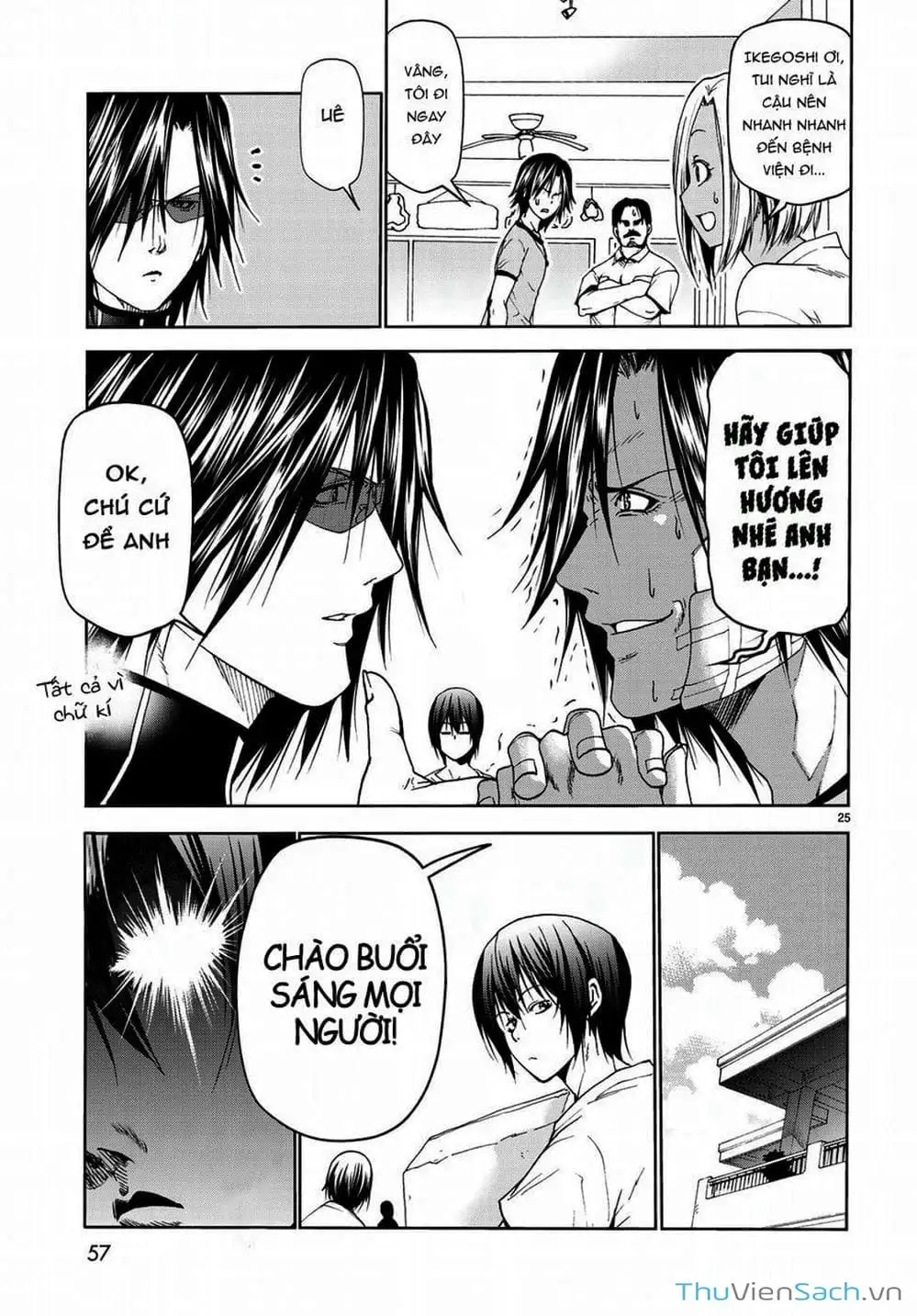 Truyện Tranh Cô Gái Thích Lặn - Grand Blue trang 3