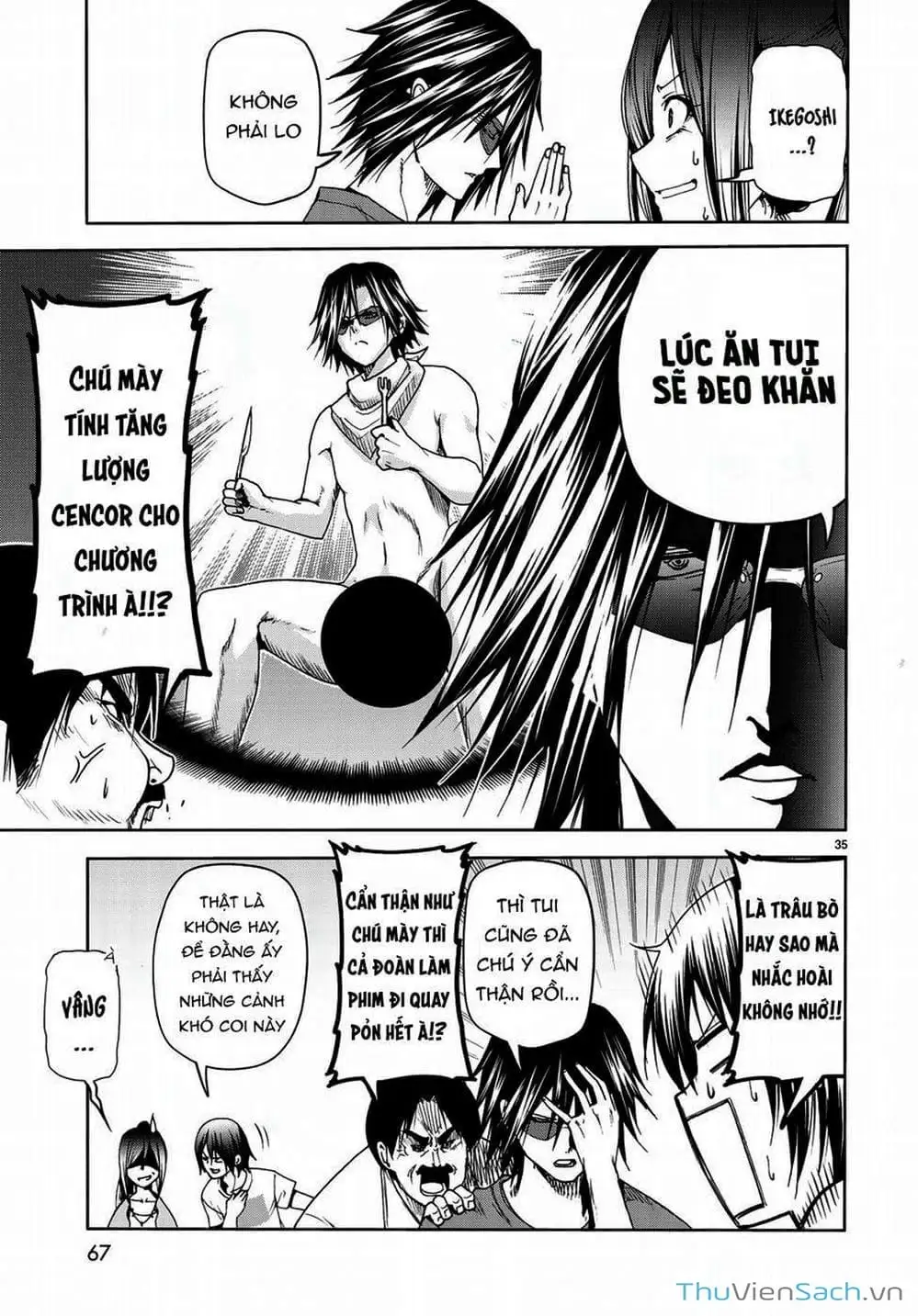 Truyện Tranh Cô Gái Thích Lặn - Grand Blue trang 3