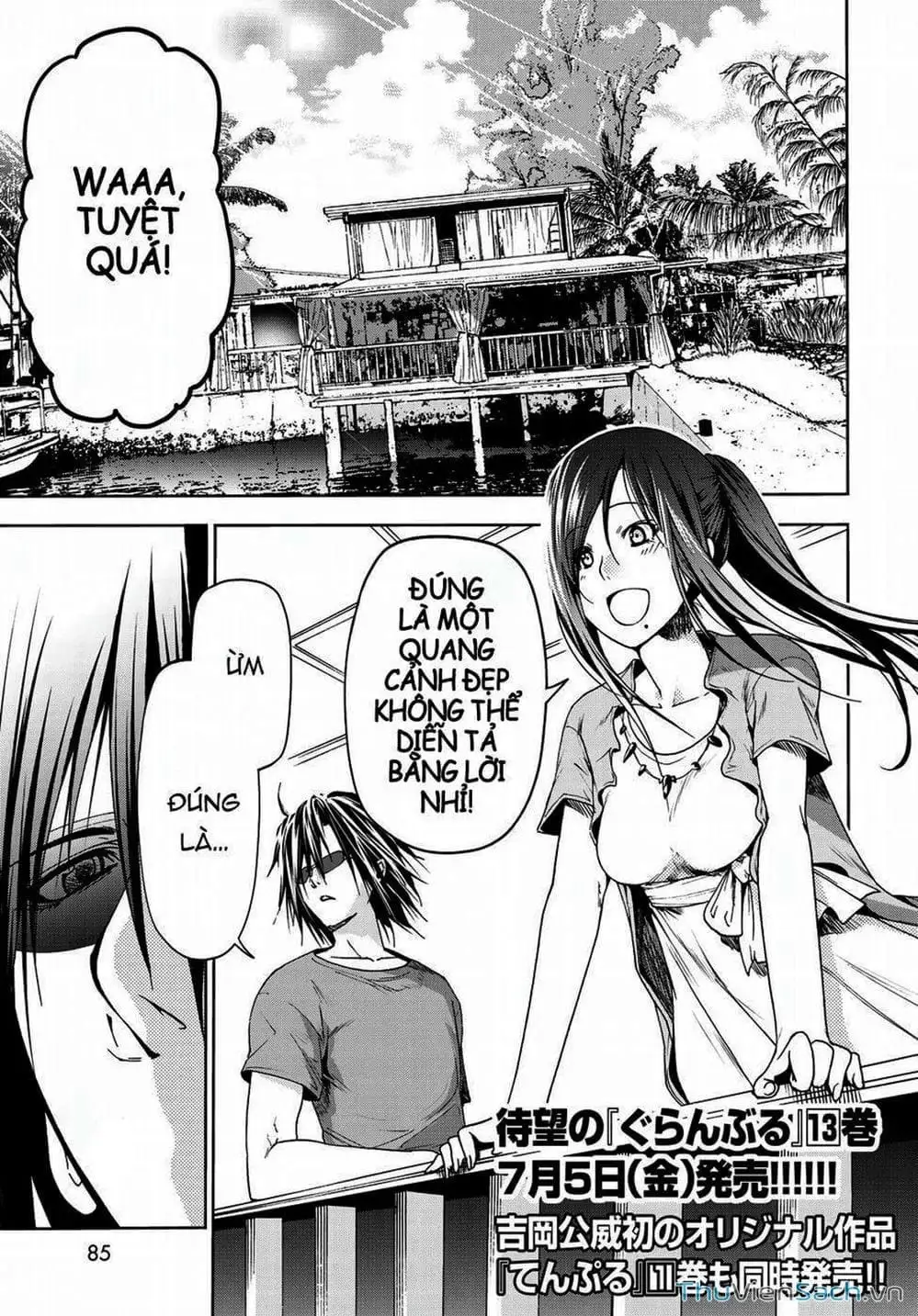 Truyện Tranh Cô Gái Thích Lặn - Grand Blue trang 3