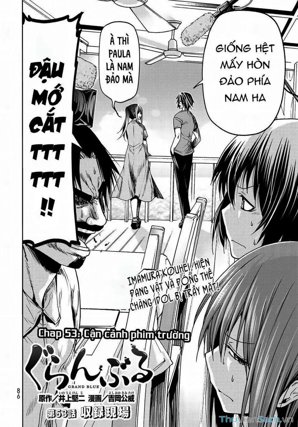 Truyện Tranh Cô Gái Thích Lặn - Grand Blue trang 3