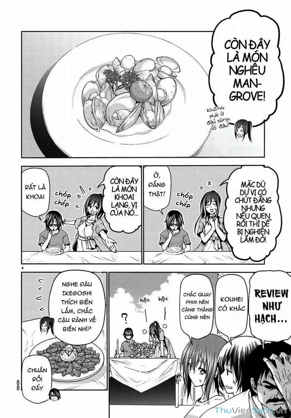 Truyện Tranh Cô Gái Thích Lặn - Grand Blue trang 3