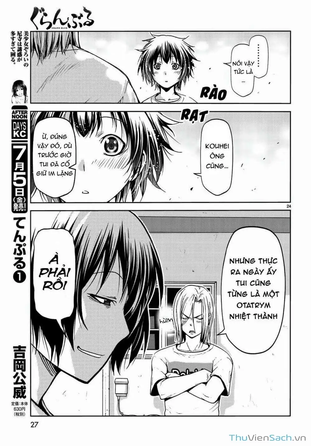 Truyện Tranh Cô Gái Thích Lặn - Grand Blue trang 3