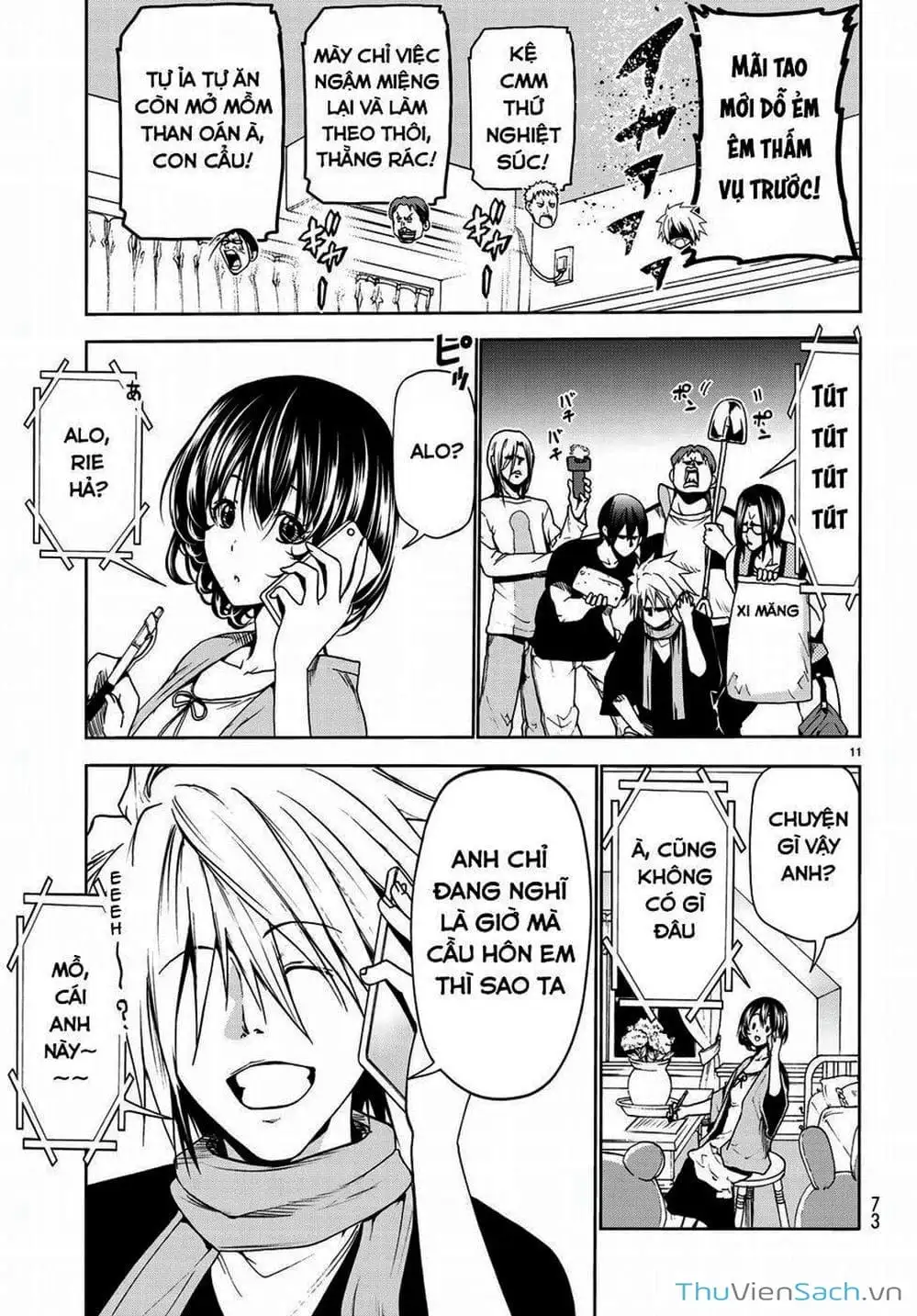 Truyện Tranh Cô Gái Thích Lặn - Grand Blue trang 3