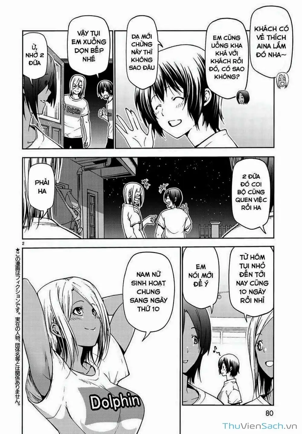 Truyện Tranh Cô Gái Thích Lặn - Grand Blue trang 3