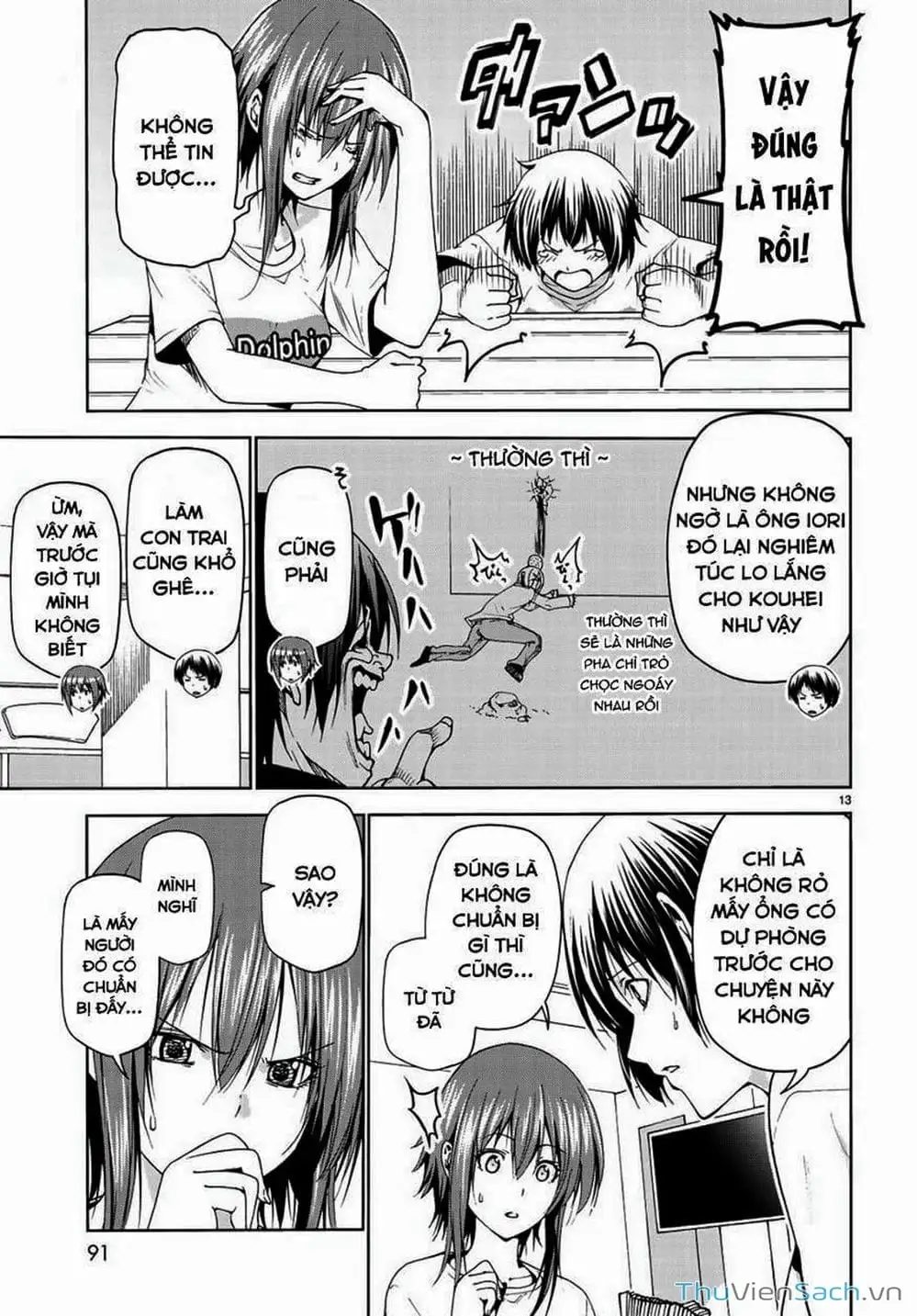 Truyện Tranh Cô Gái Thích Lặn - Grand Blue trang 3