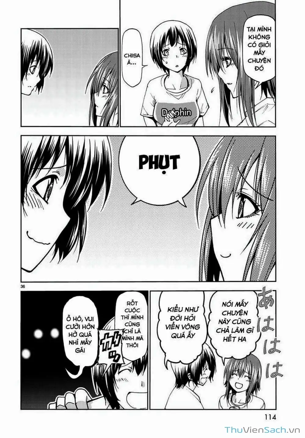 Truyện Tranh Cô Gái Thích Lặn - Grand Blue trang 3