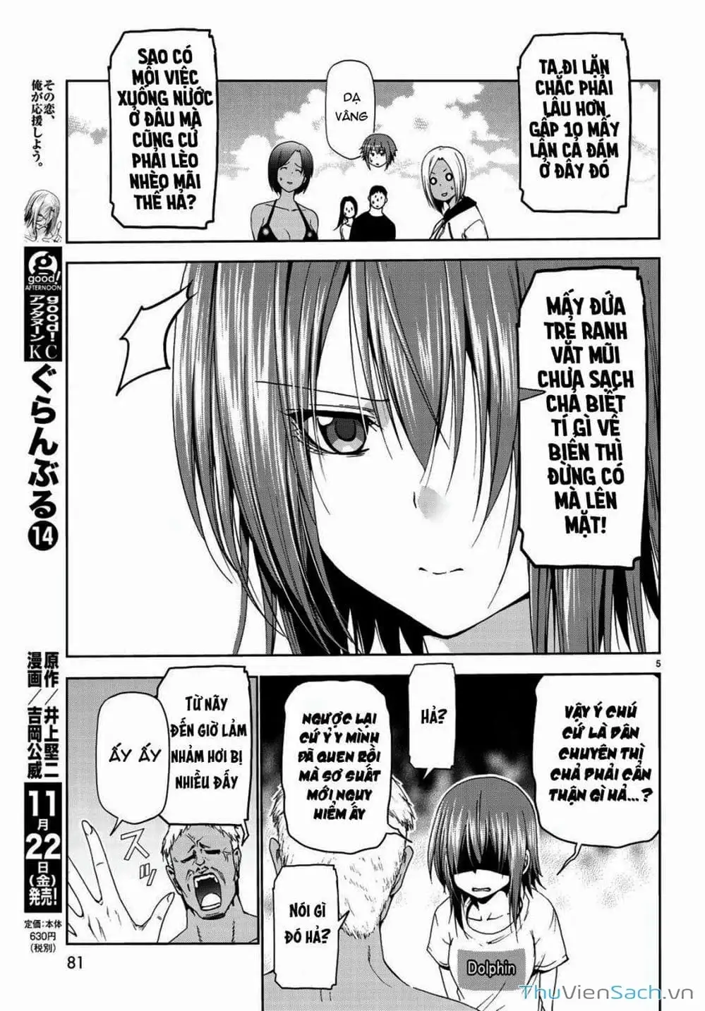 Truyện Tranh Cô Gái Thích Lặn - Grand Blue trang 3