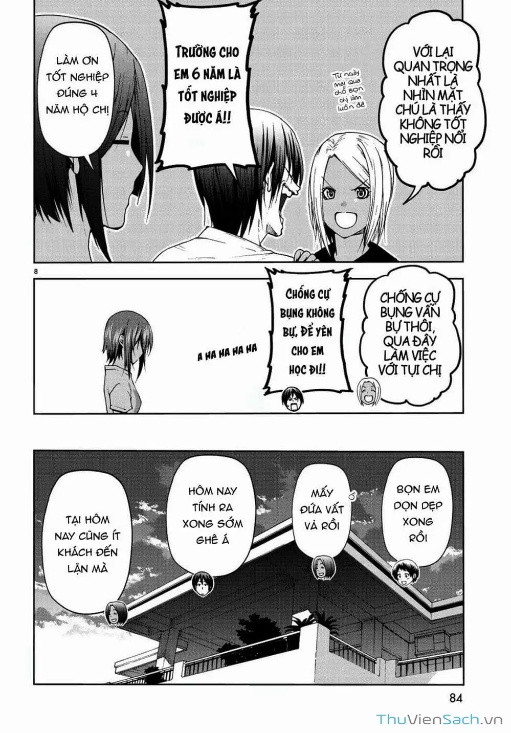 Truyện Tranh Cô Gái Thích Lặn - Grand Blue trang 3