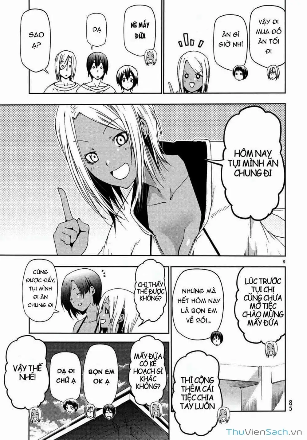 Truyện Tranh Cô Gái Thích Lặn - Grand Blue trang 3