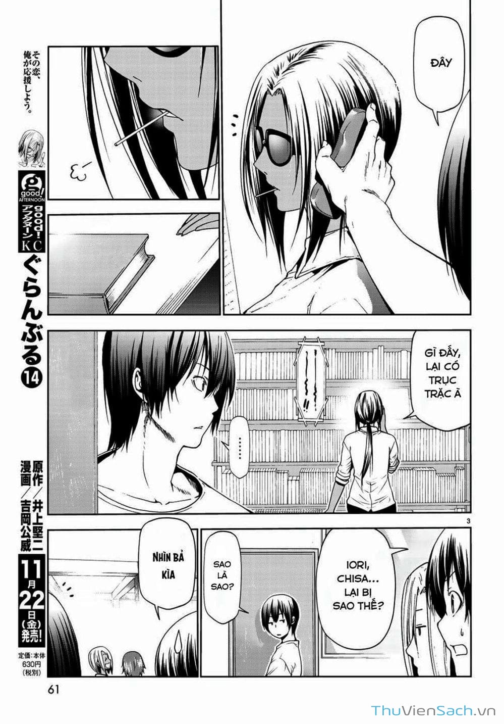 Truyện Tranh Cô Gái Thích Lặn - Grand Blue trang 3