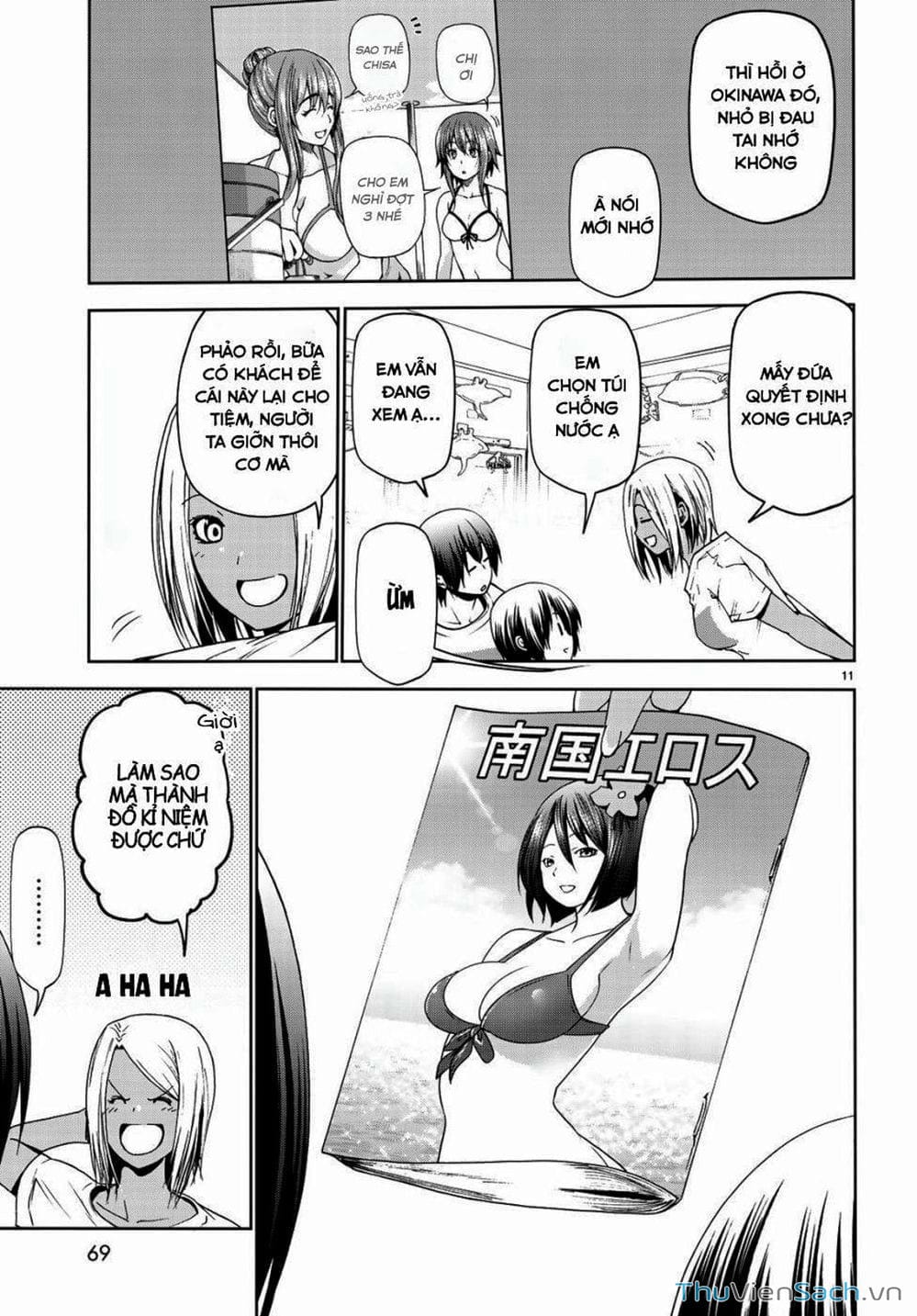 Truyện Tranh Cô Gái Thích Lặn - Grand Blue trang 3