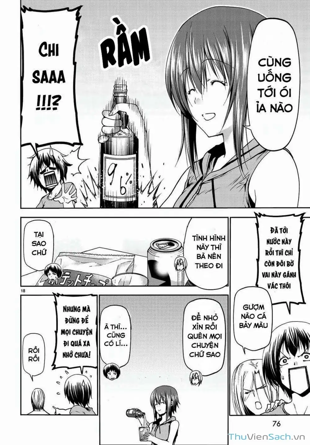 Truyện Tranh Cô Gái Thích Lặn - Grand Blue trang 3