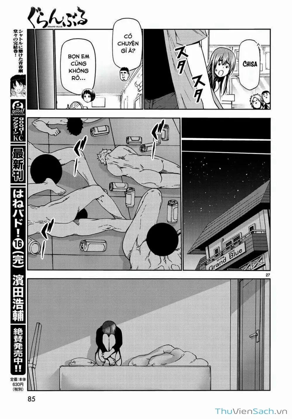 Truyện Tranh Cô Gái Thích Lặn - Grand Blue trang 3