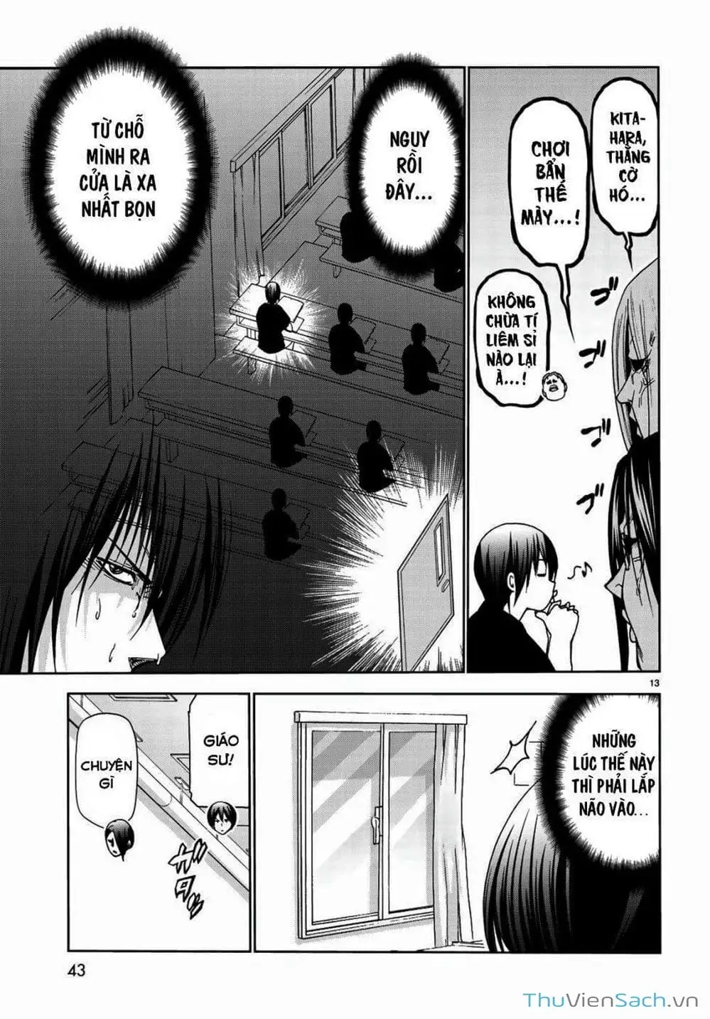 Truyện Tranh Cô Gái Thích Lặn - Grand Blue trang 3