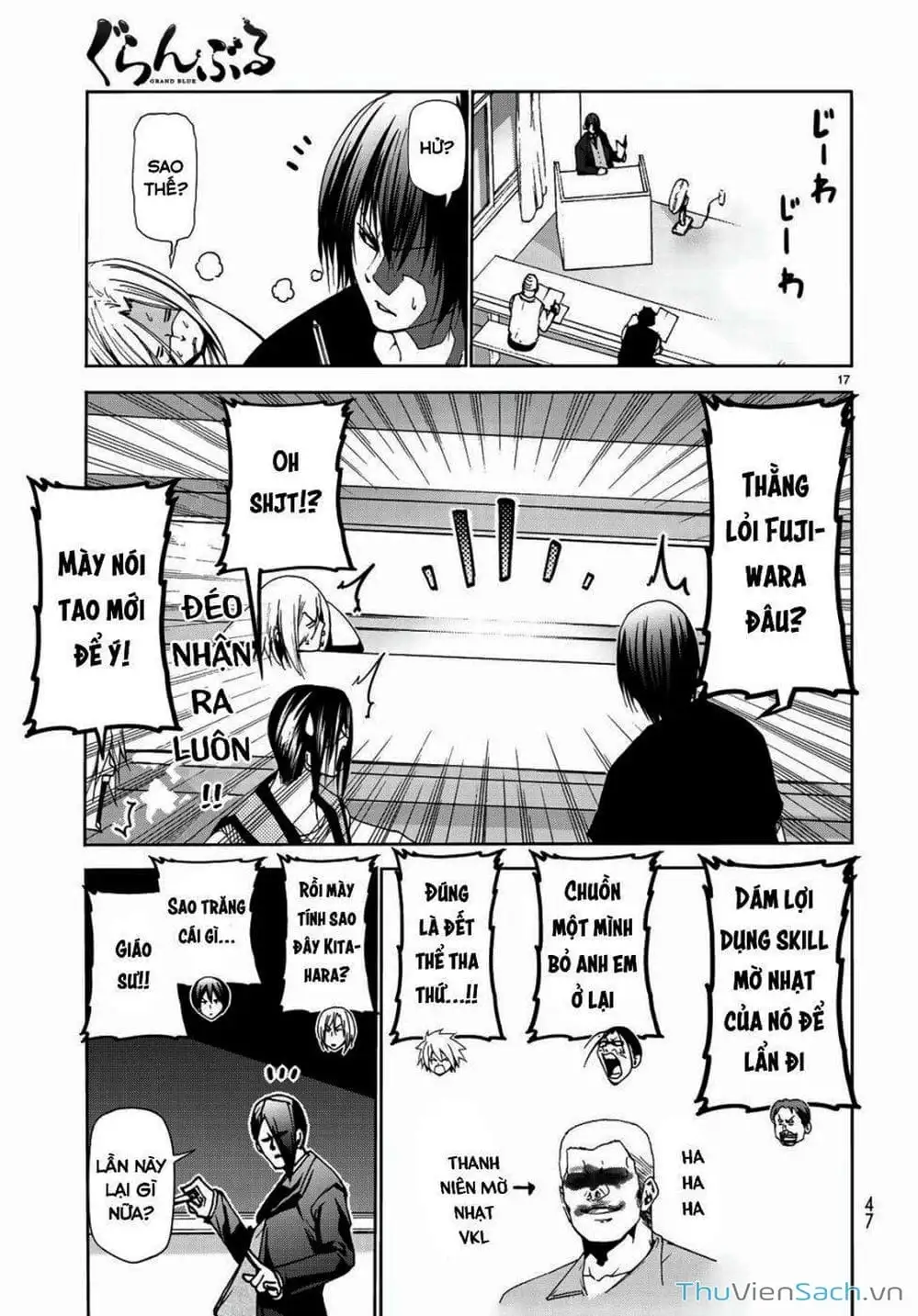 Truyện Tranh Cô Gái Thích Lặn - Grand Blue trang 3