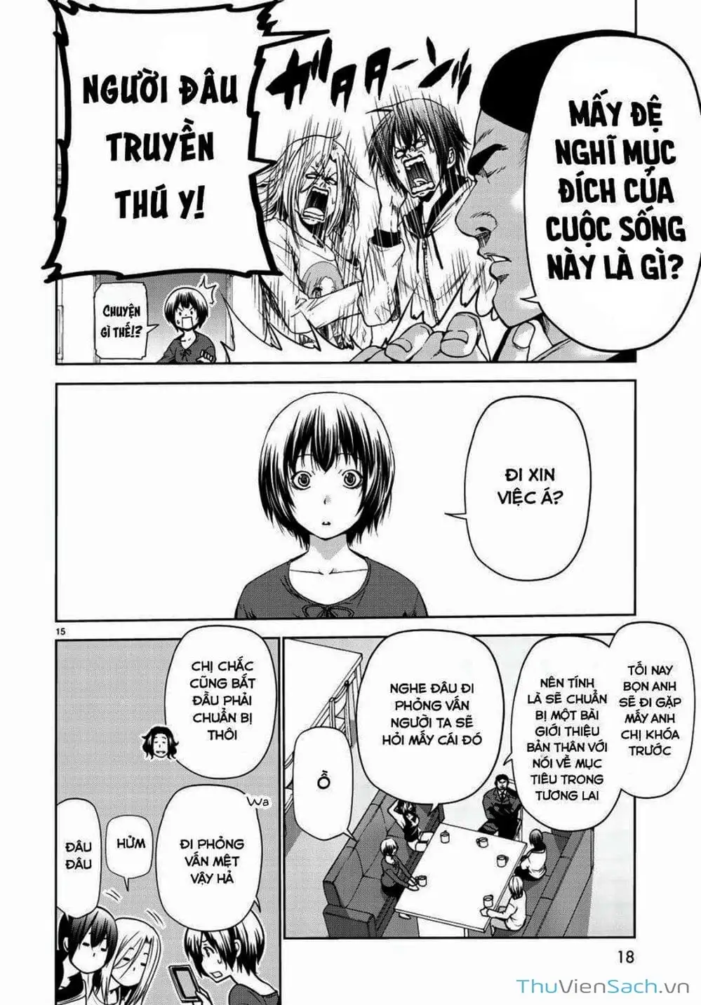 Truyện Tranh Cô Gái Thích Lặn - Grand Blue trang 3