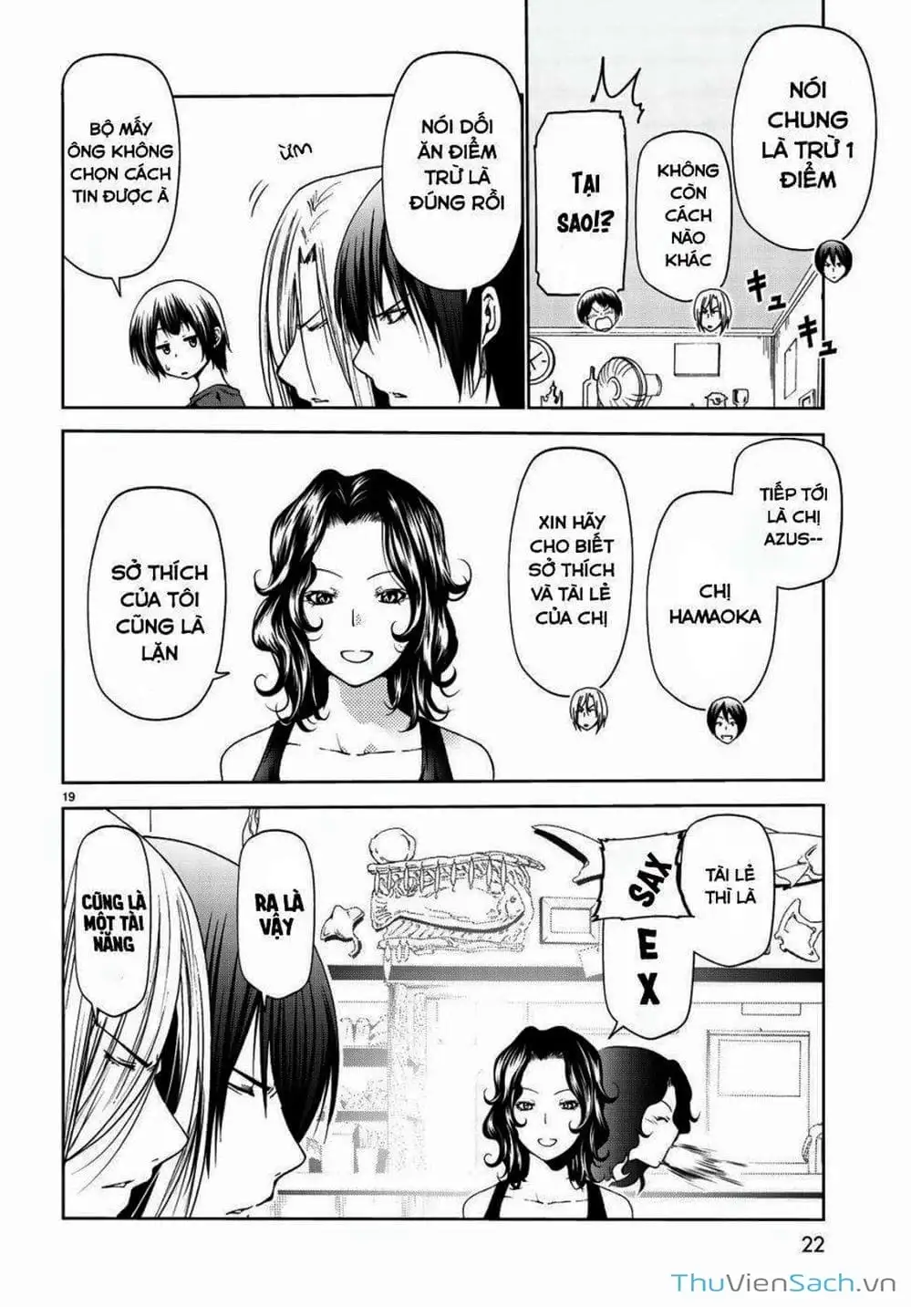 Truyện Tranh Cô Gái Thích Lặn - Grand Blue trang 3