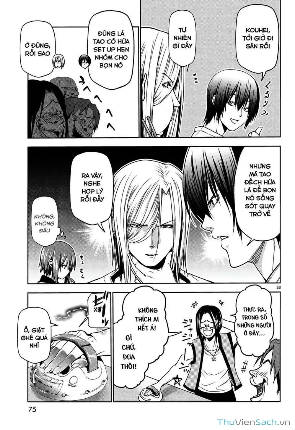 Truyện Tranh Cô Gái Thích Lặn - Grand Blue trang 3