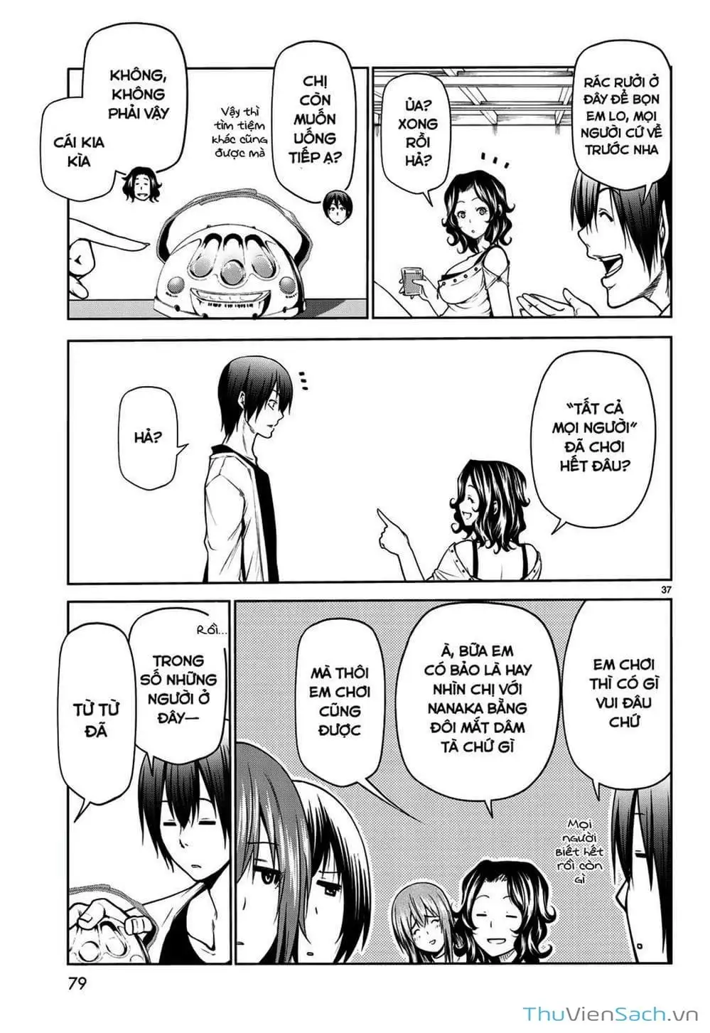 Truyện Tranh Cô Gái Thích Lặn - Grand Blue trang 3