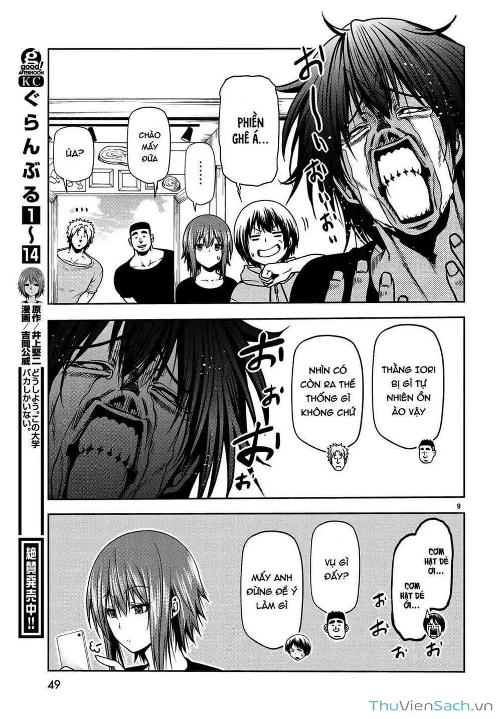 Truyện Tranh Cô Gái Thích Lặn - Grand Blue trang 3