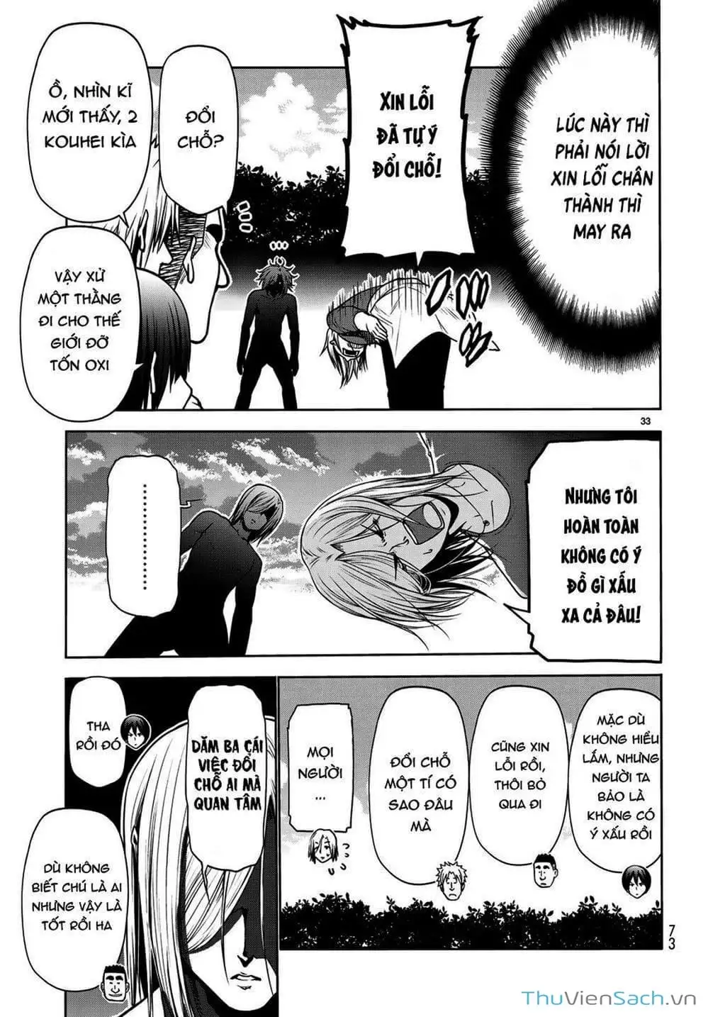 Truyện Tranh Cô Gái Thích Lặn - Grand Blue trang 3