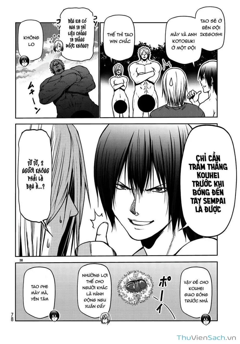 Truyện Tranh Cô Gái Thích Lặn - Grand Blue trang 3