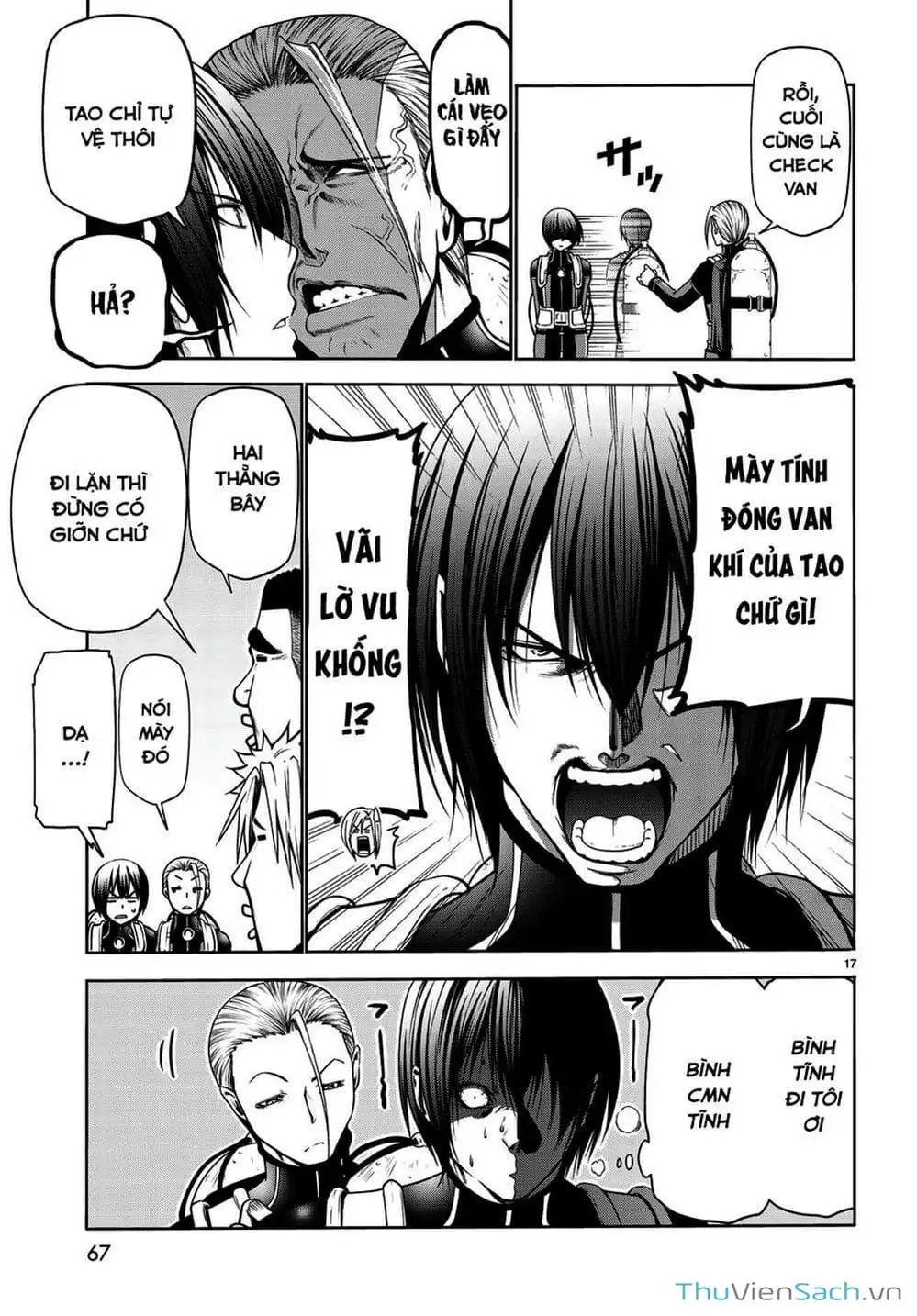 Truyện Tranh Cô Gái Thích Lặn - Grand Blue trang 3