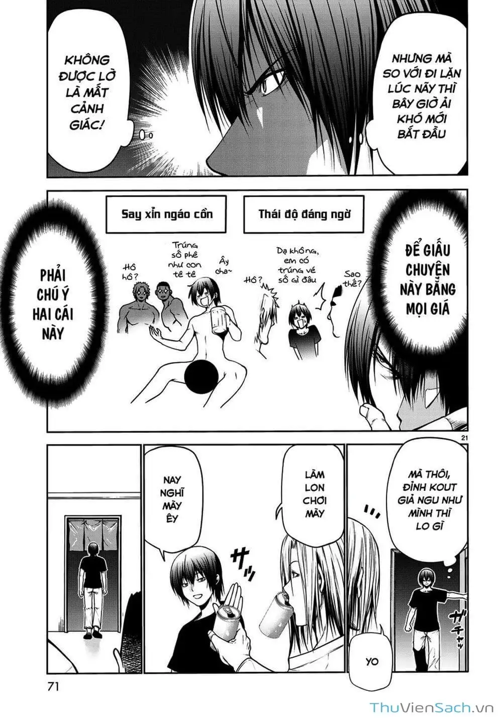 Truyện Tranh Cô Gái Thích Lặn - Grand Blue trang 3