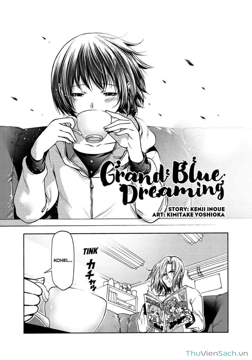 Truyện Tranh Cô Gái Thích Lặn - Grand Blue trang 3