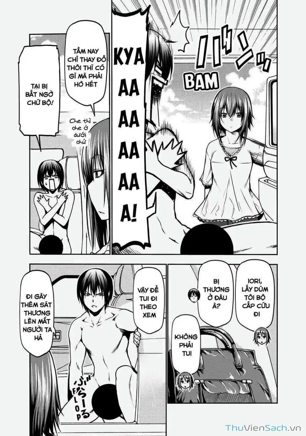 Truyện Tranh Cô Gái Thích Lặn - Grand Blue trang 3