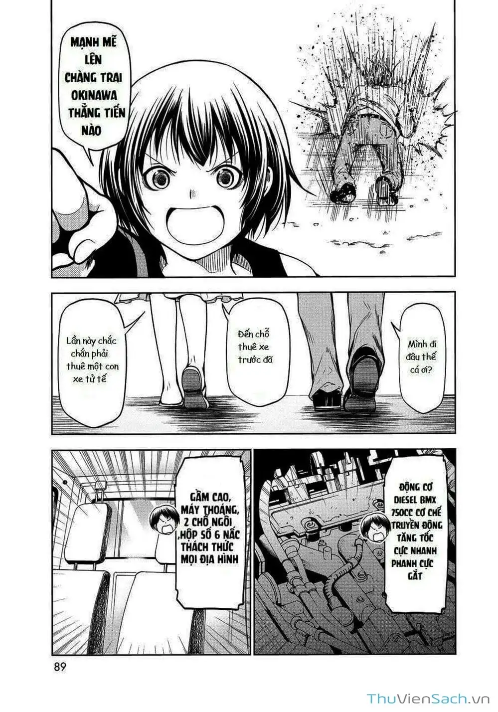 Truyện Tranh Cô Gái Thích Lặn - Grand Blue trang 3