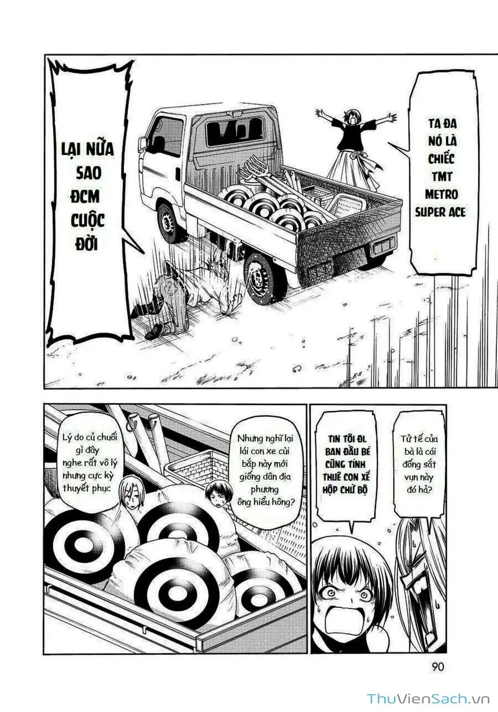 Truyện Tranh Cô Gái Thích Lặn - Grand Blue trang 3