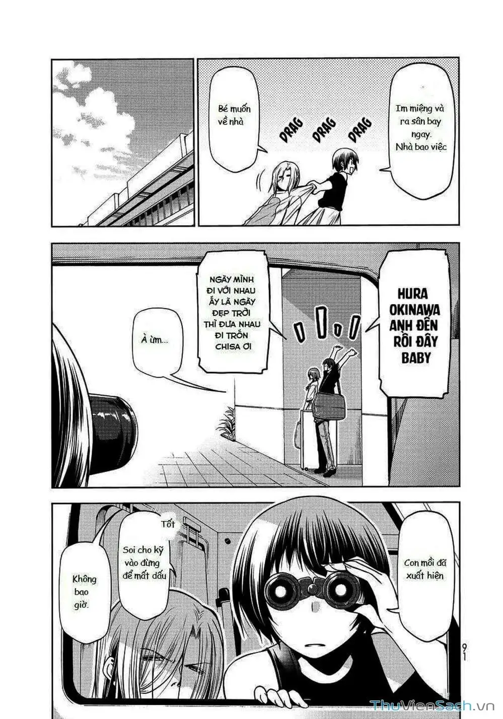 Truyện Tranh Cô Gái Thích Lặn - Grand Blue trang 3