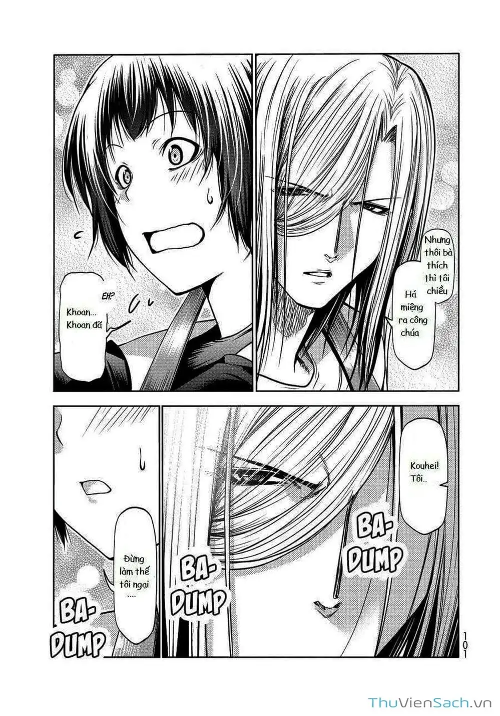 Truyện Tranh Cô Gái Thích Lặn - Grand Blue trang 3