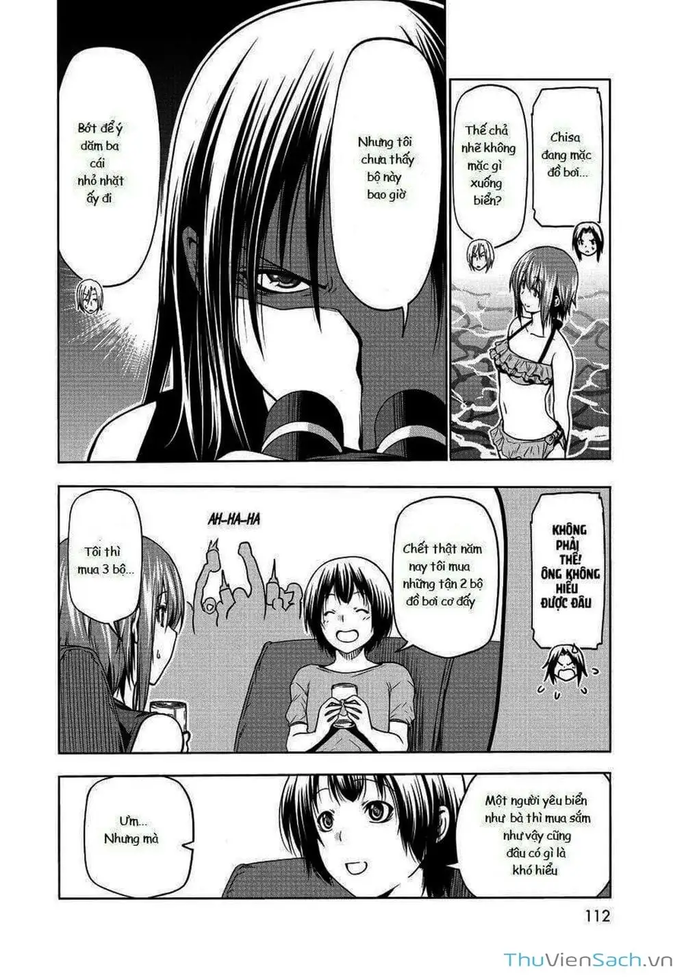 Truyện Tranh Cô Gái Thích Lặn - Grand Blue trang 3