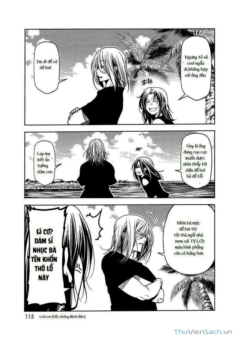 Truyện Tranh Cô Gái Thích Lặn - Grand Blue trang 3