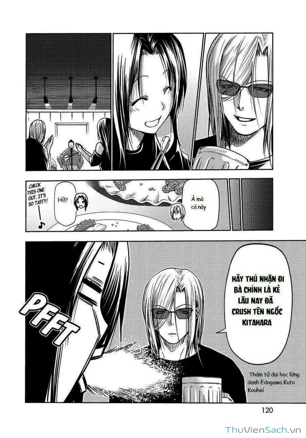 Truyện Tranh Cô Gái Thích Lặn - Grand Blue trang 3