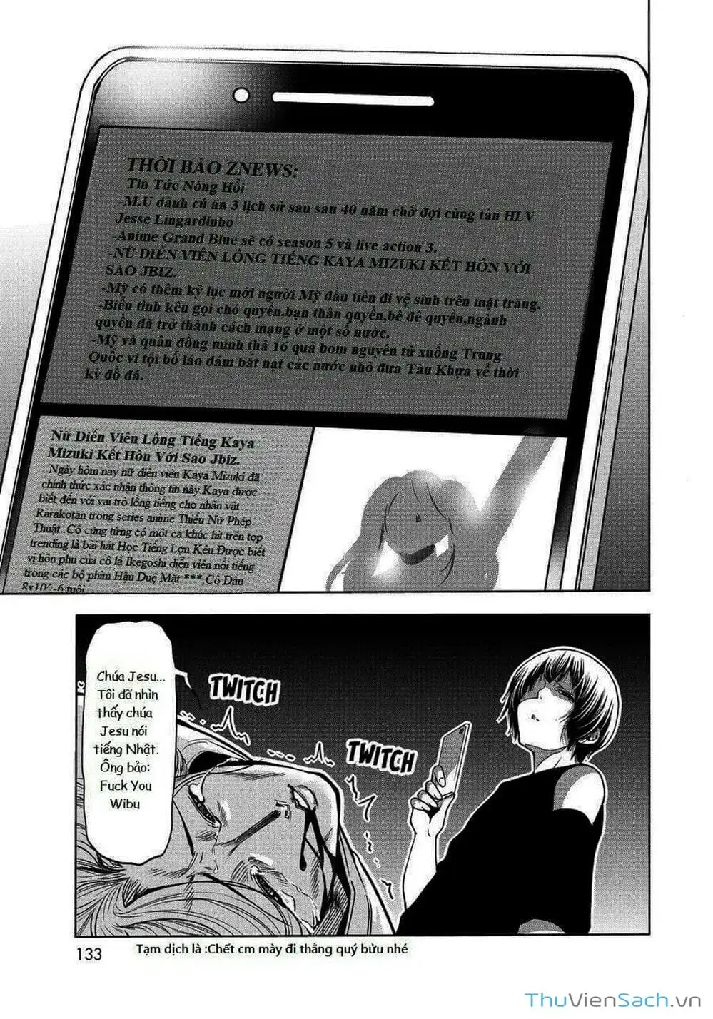 Truyện Tranh Cô Gái Thích Lặn - Grand Blue trang 3