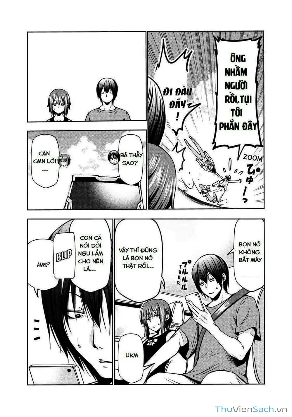 Truyện Tranh Cô Gái Thích Lặn - Grand Blue trang 3