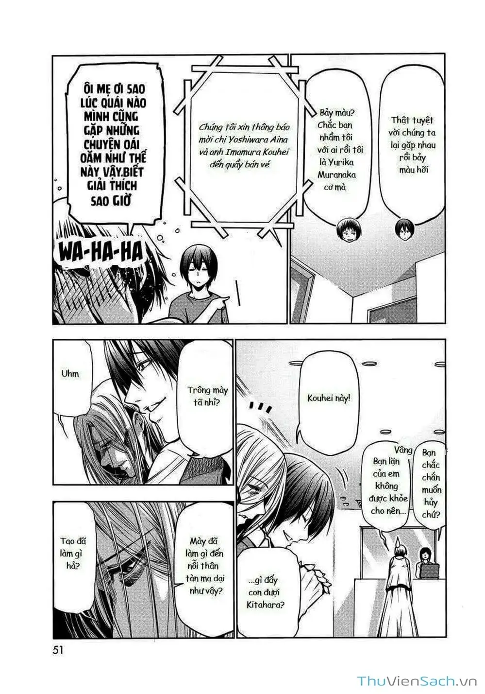 Truyện Tranh Cô Gái Thích Lặn - Grand Blue trang 3