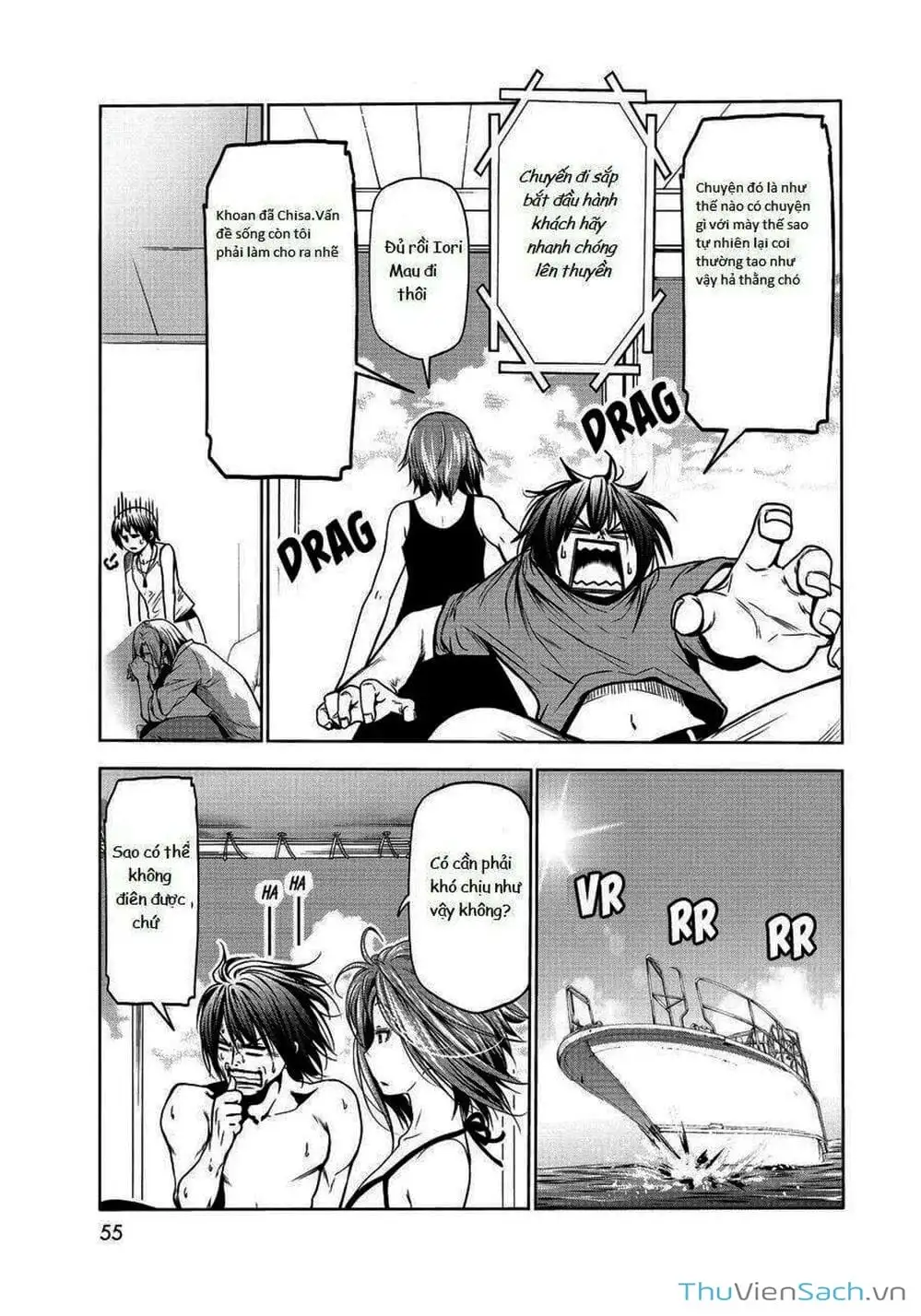 Truyện Tranh Cô Gái Thích Lặn - Grand Blue trang 3