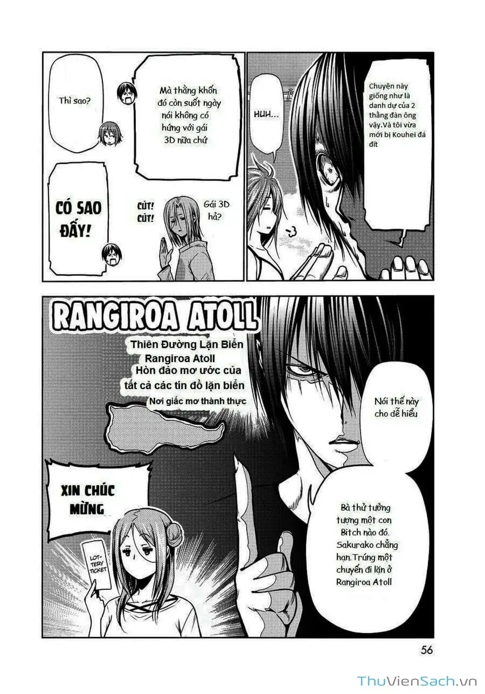 Truyện Tranh Cô Gái Thích Lặn - Grand Blue trang 3