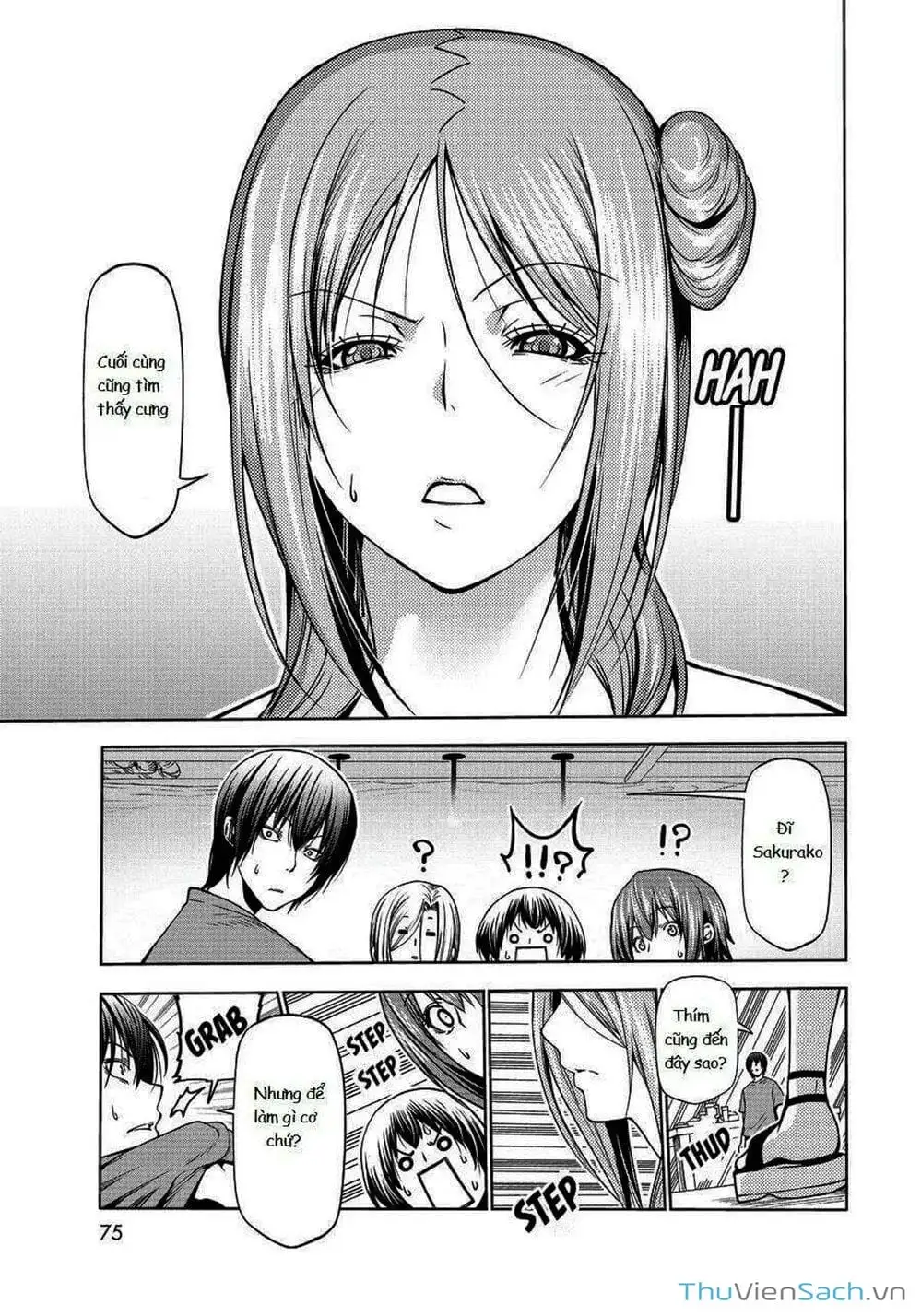 Truyện Tranh Cô Gái Thích Lặn - Grand Blue trang 3